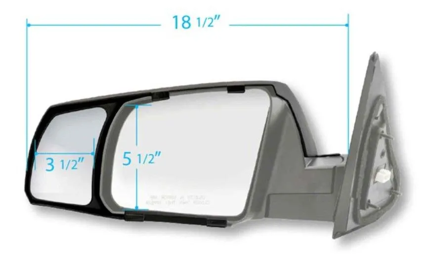 Custom Fit twng Mirror-CHEVROL